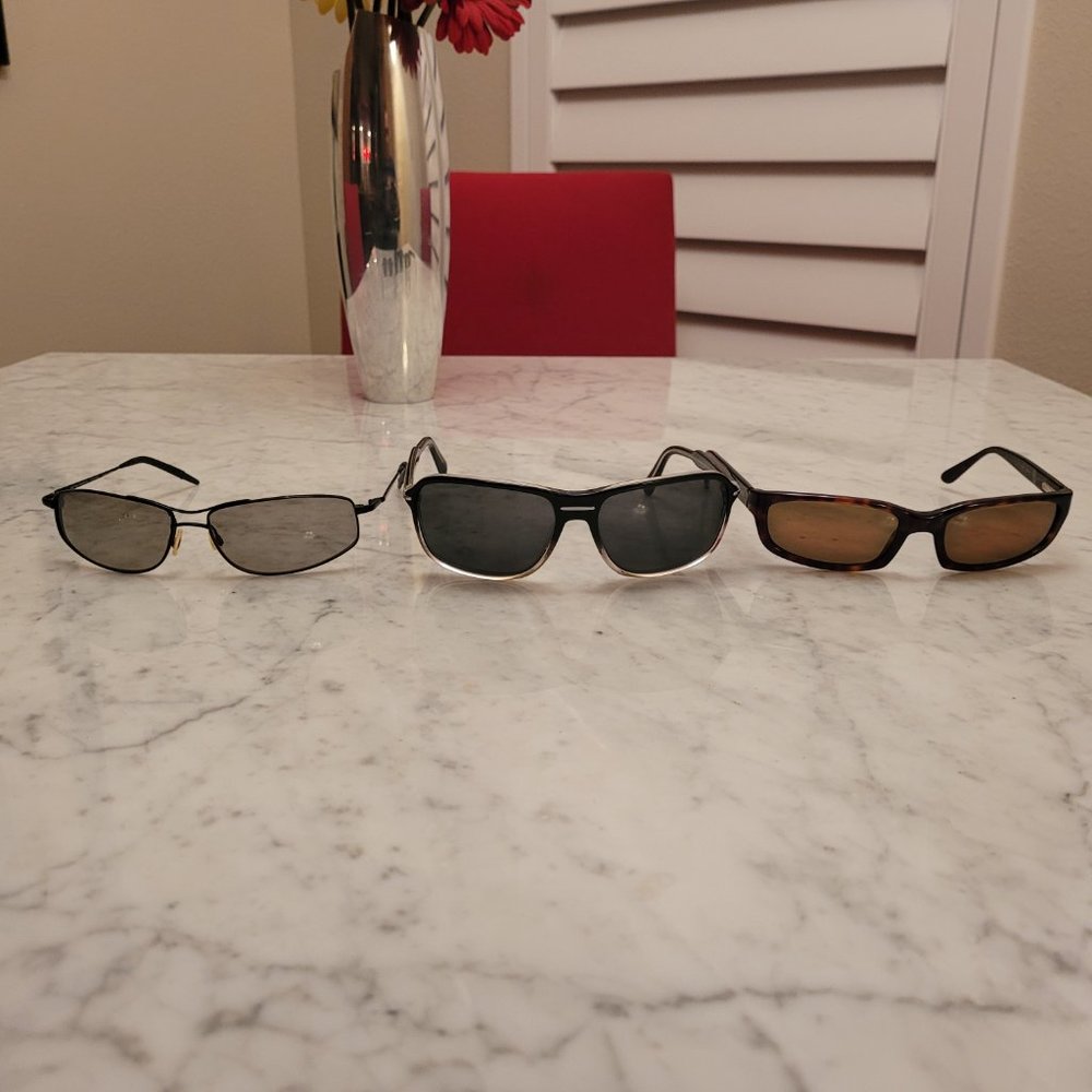 Trio of AUTHENTIC Designer Sunglasses